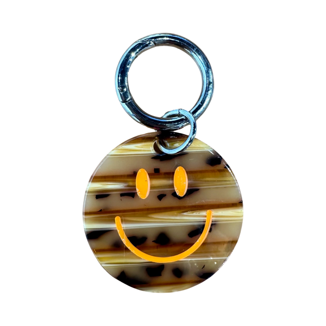 Key Chain Neon Smile