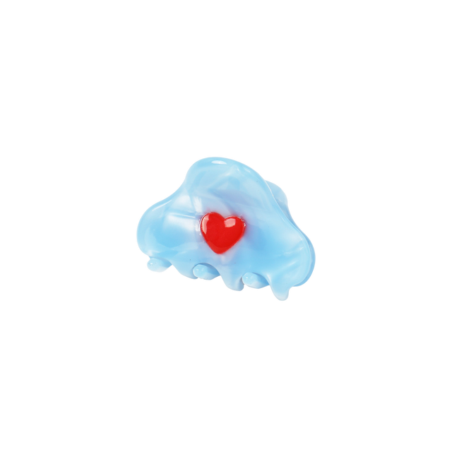 Hairclip Wave Heart Small