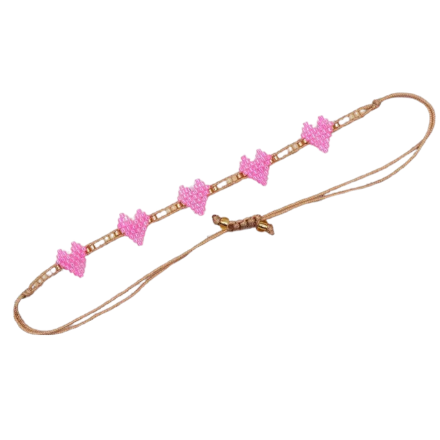 Pulsera Corazón Hermanas