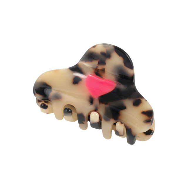 Hairclip Wave Heart Medium