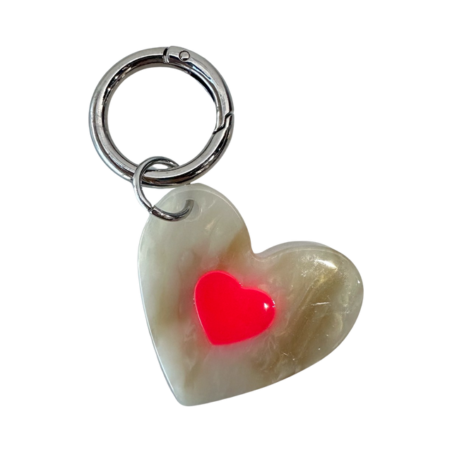 Key Chain Double Heart