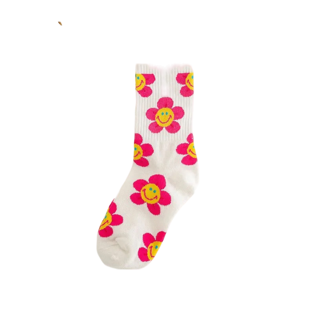 Socken Happy Flower