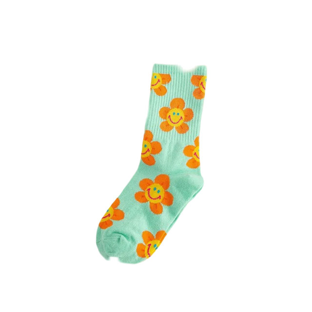 Socken Happy Flower