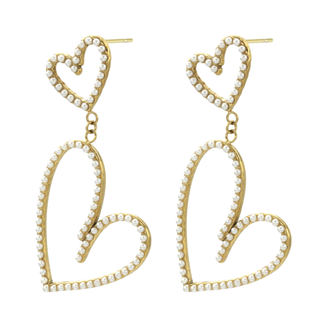 Ohrring Pearl Love