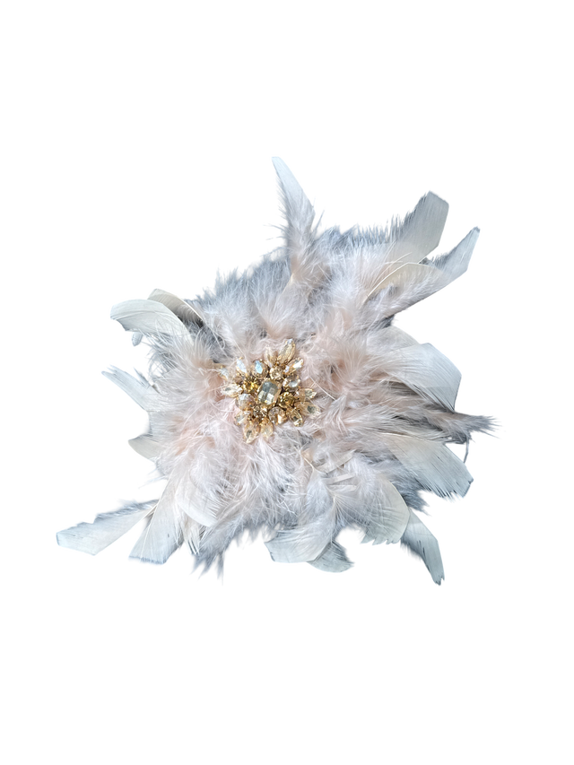 Brosche Sparkle Feather