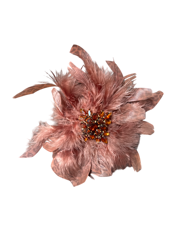 Brosche Sparkle Feather