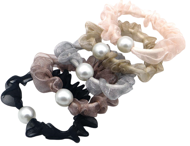 Scrunchie Soft Pearl