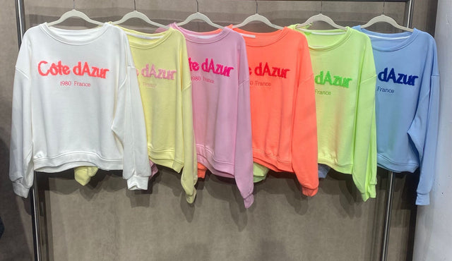 Sweatshirt Cote Azur
