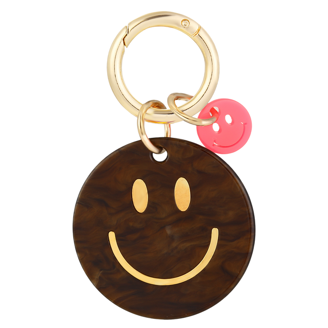 Key Chain Neon Smile