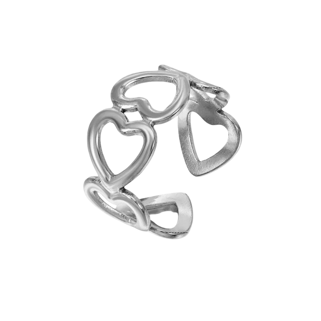 Ring 100 Hearts