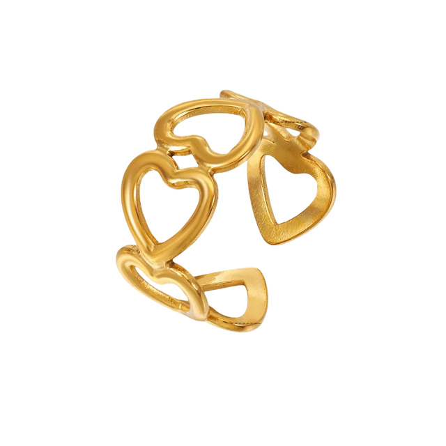 Ring 100 Hearts