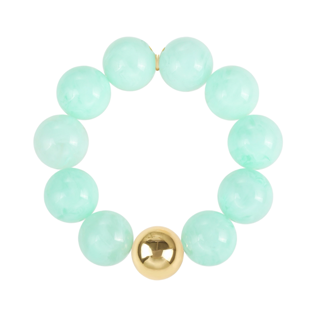 Armband Big Bobel Marmor