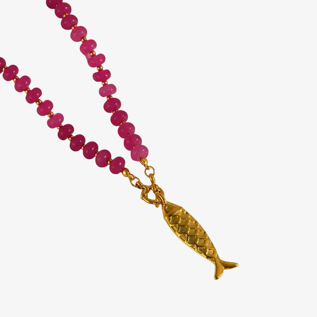 Kette Pink Fish