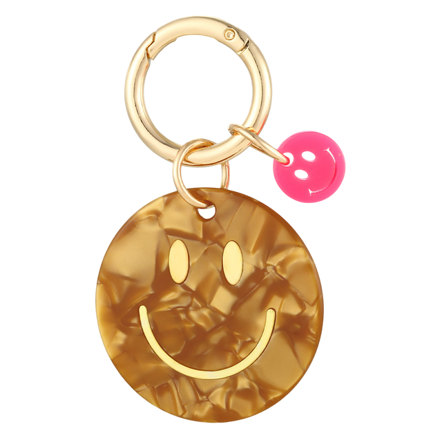 Key Chain Neon Smile